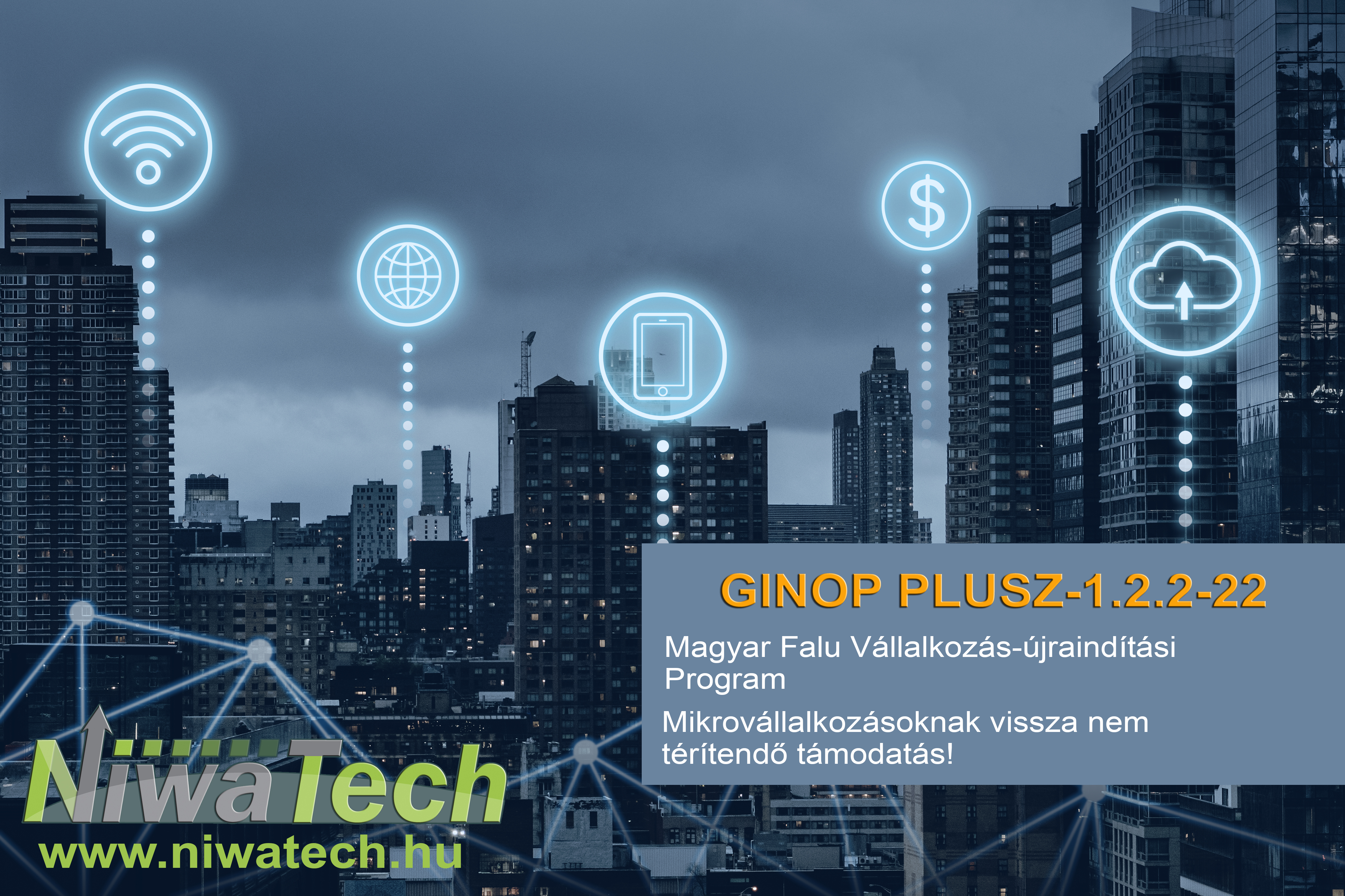GINOP_PLUSZ-1.2.2-22 MAGYAR FALU VÁLLALKOZÁS-ÚJRAINDÍTÁSI PROGRAM